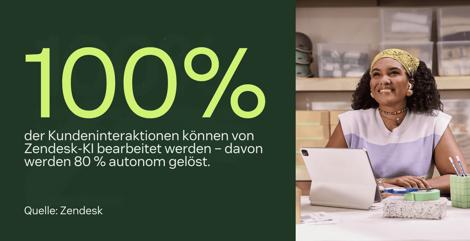Drei Symbole zeigen, wie Zendesk besser als Talkdesk abschneidet.