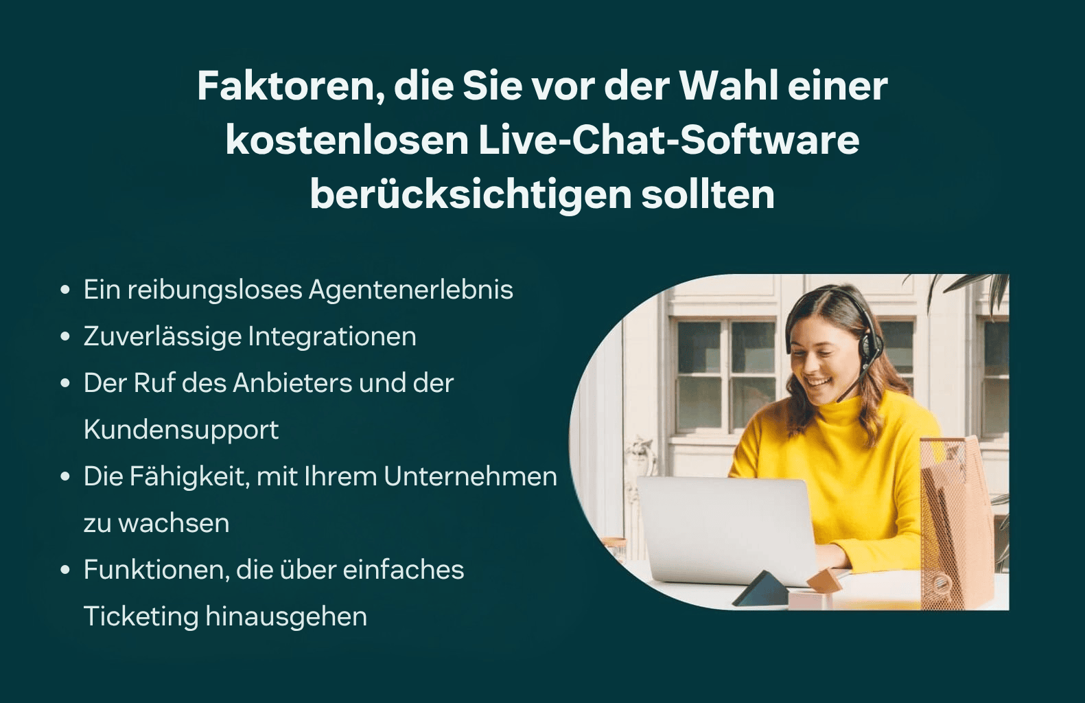 Faktoren, die vor der Wahl einer kostenlosen Live-Chat-Software zu berücksichtigen sind