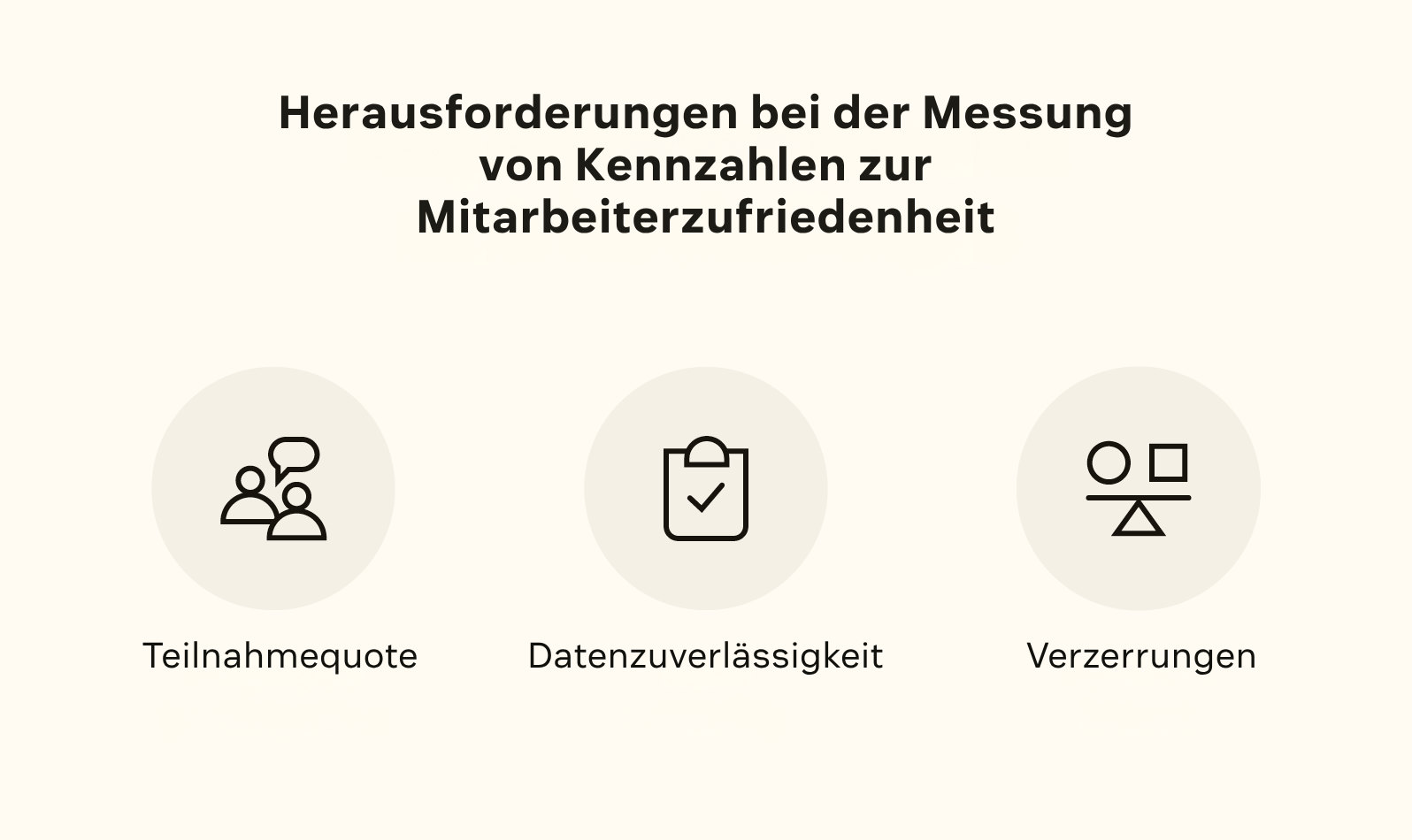 Herausforderungen bei Kennzahlen zur Mitarbeiterzufriedenheit