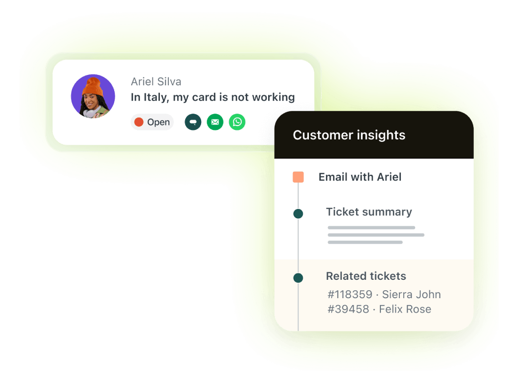 A product image of Zendesk ticketing system software.