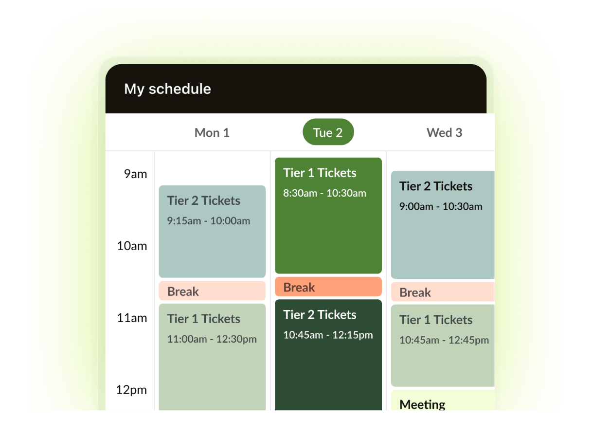 A product image of Zendesk customer service software.