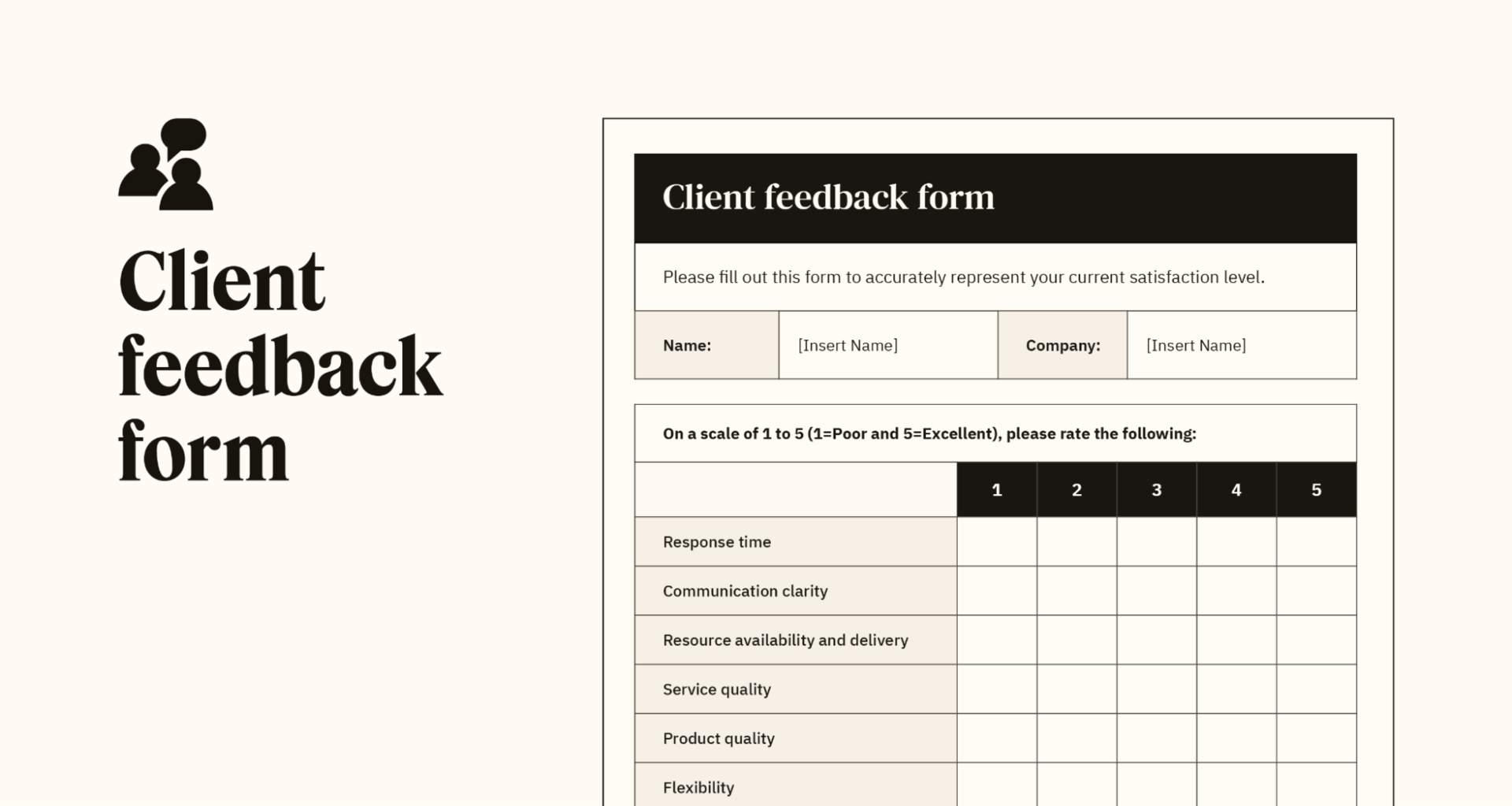 25 Free And Customizable Feedback Form Templates 25 Free And Customizable Feedback Form Templates