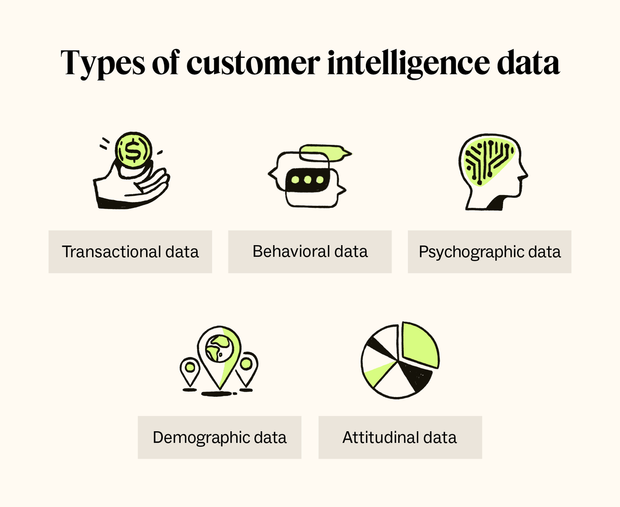 Types of customer intelligence