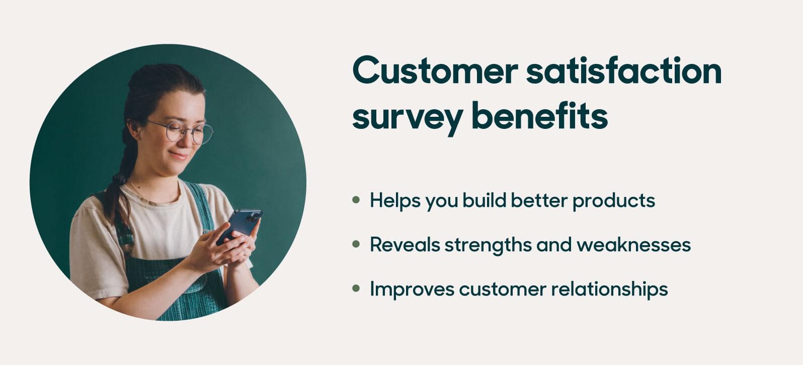 Benefits of customer satisfaction surveys