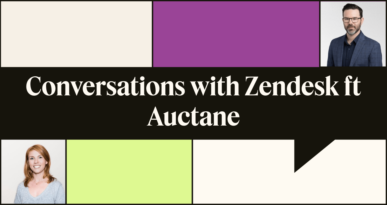 Conversations with Zendesk ft Auctane banner