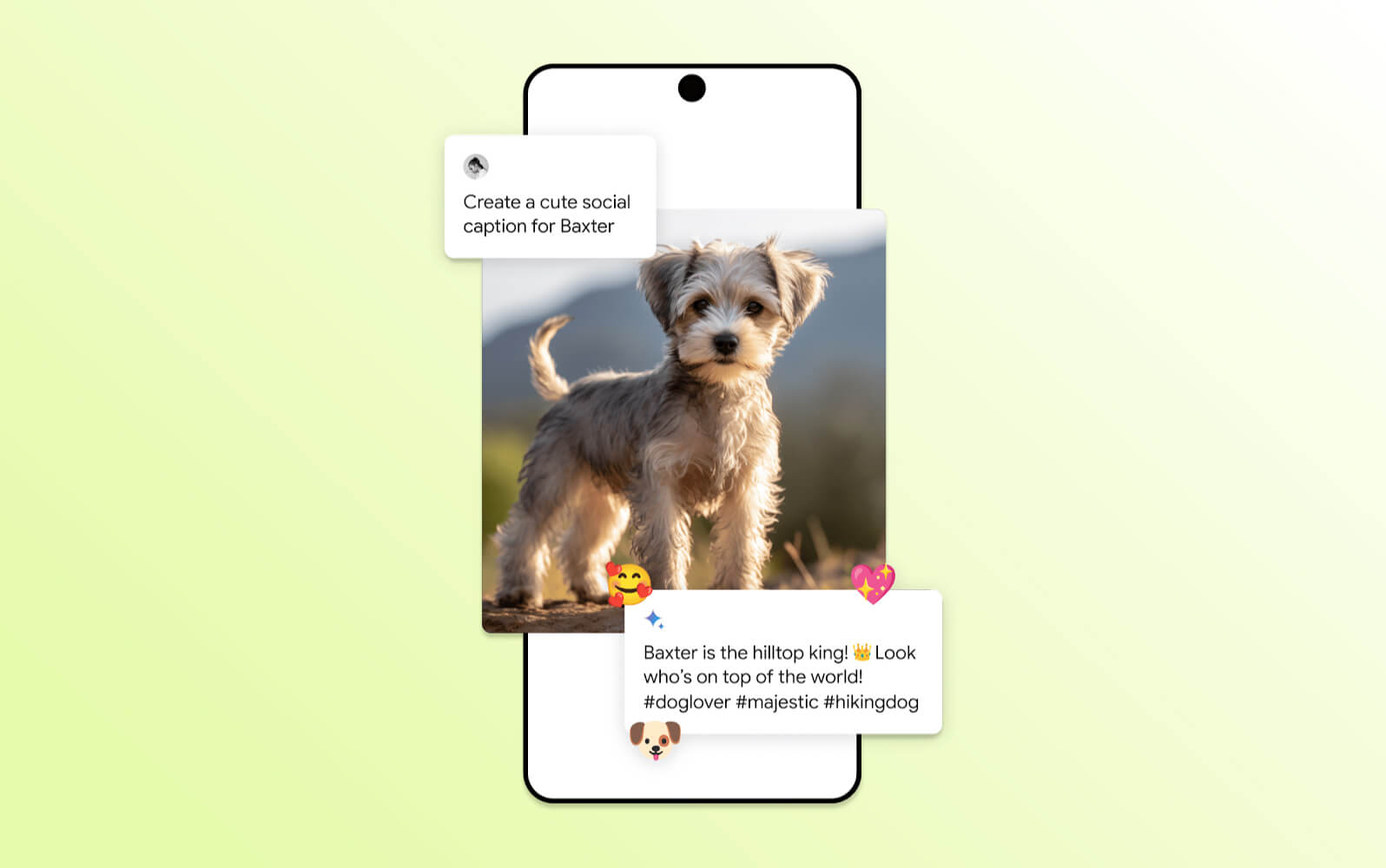 Das Logo von Google Assistant mit Schallwellen repräsentiert die weltweite Verbreitung und Beliebtheit von KI-Sprachassistenten.