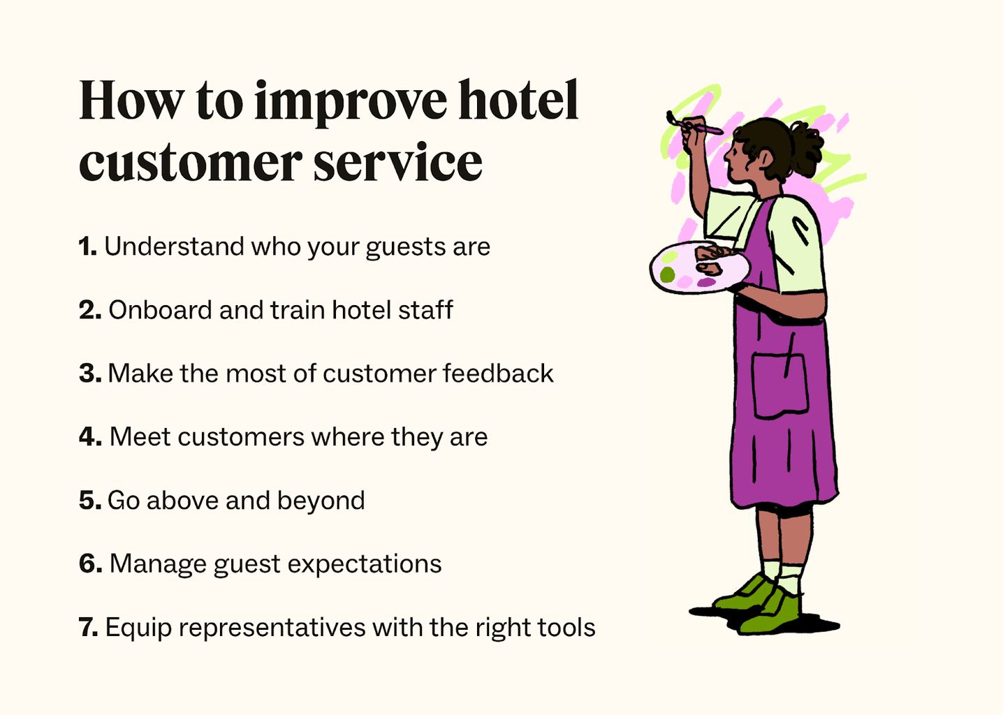 Hotel customer service for the best customer experience