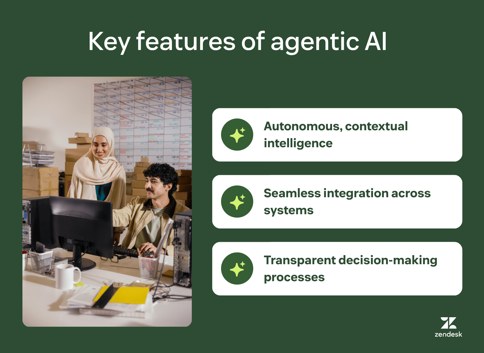 the 3 key features of agentic AI