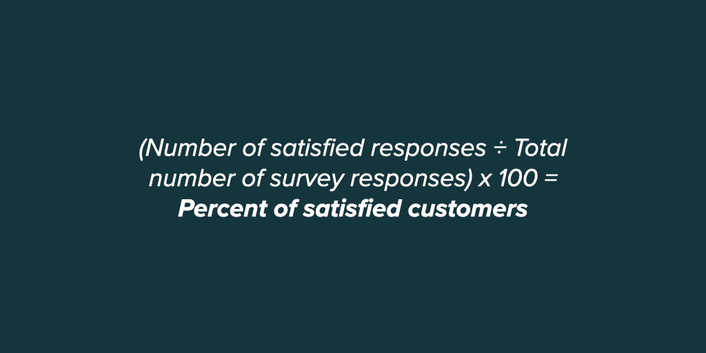 measuring customer satisfaction CSAT