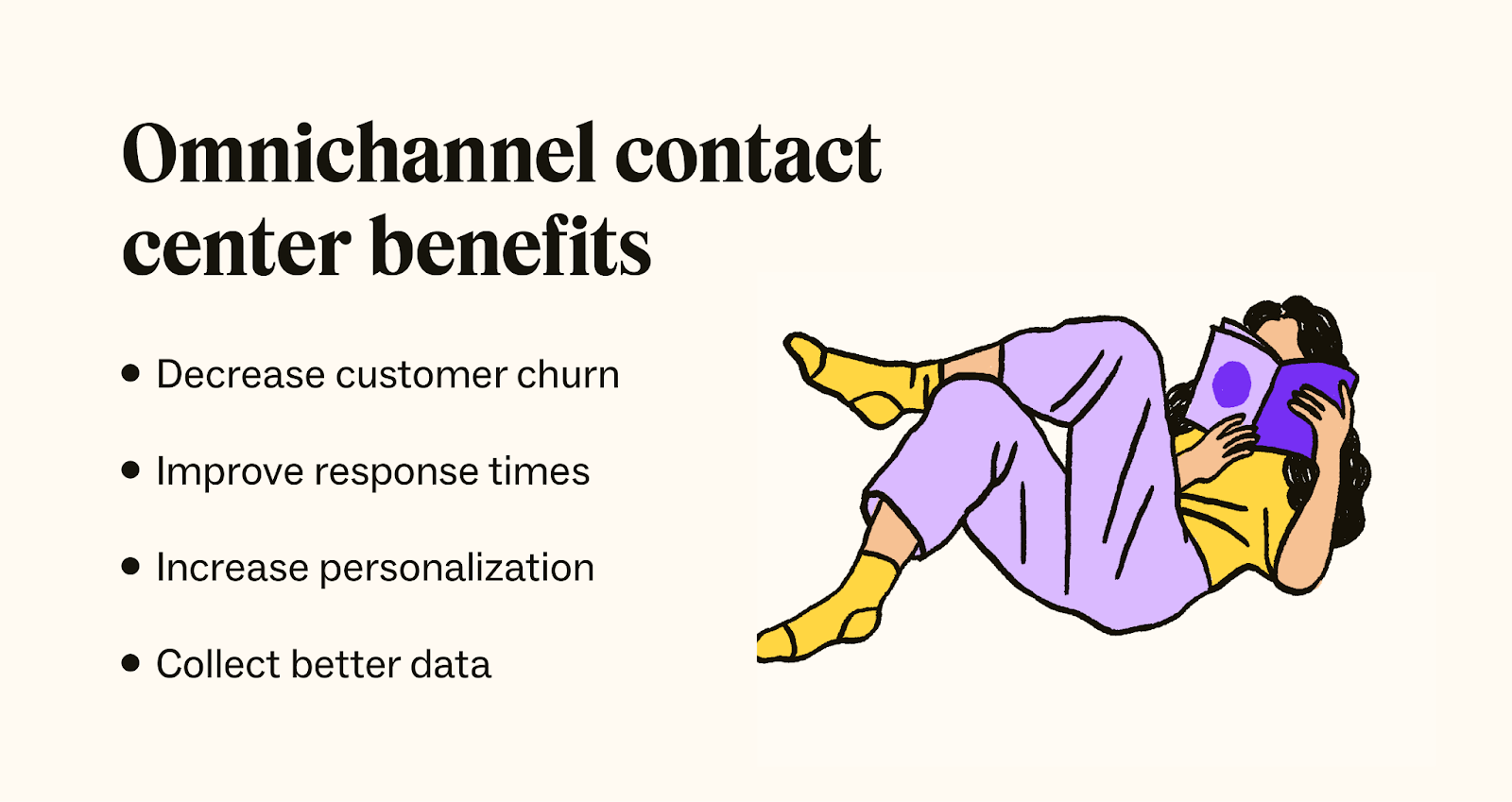 Omnichannel contact center benefits