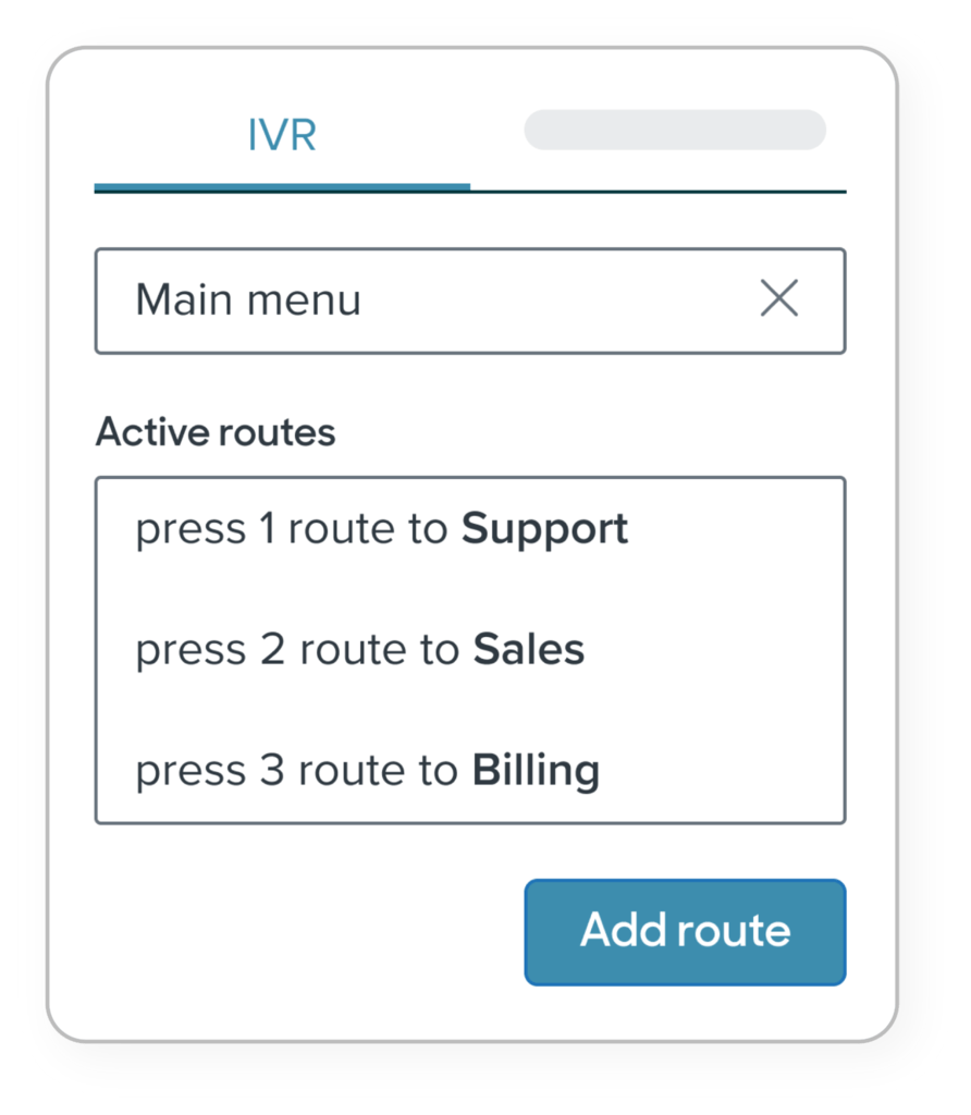 An image displays IVR call flows.