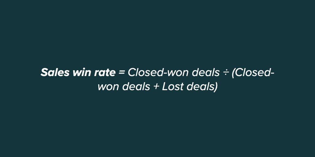 How to Calculate Opportunity Win Rate