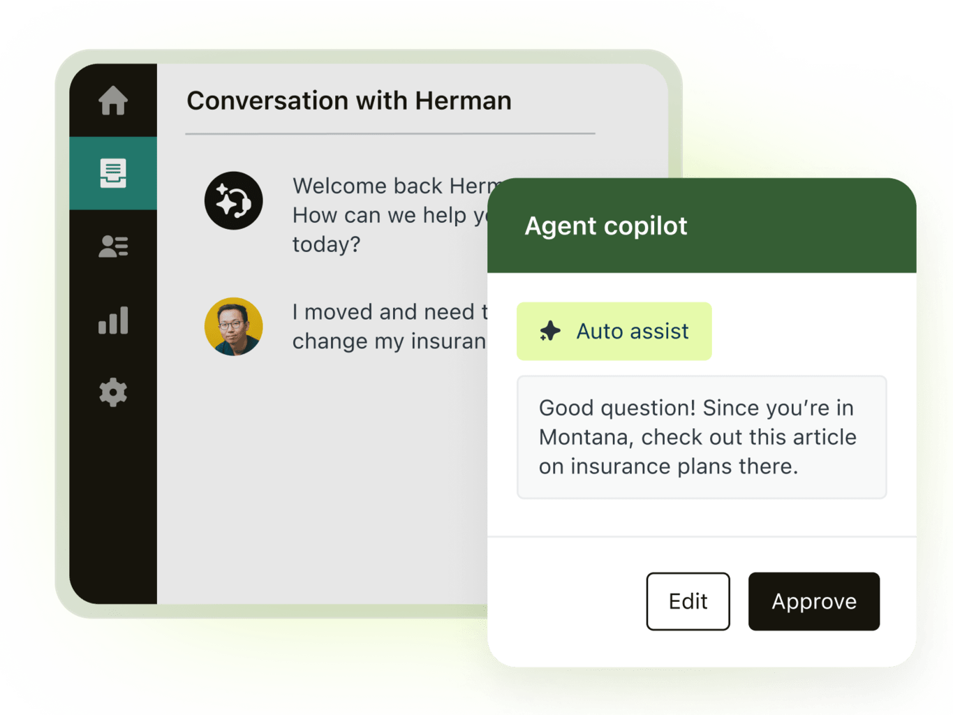 Produktbild des Zendesk-KI-Copiloten.