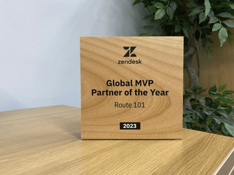 Zendesk global MVP partner of the year 2023