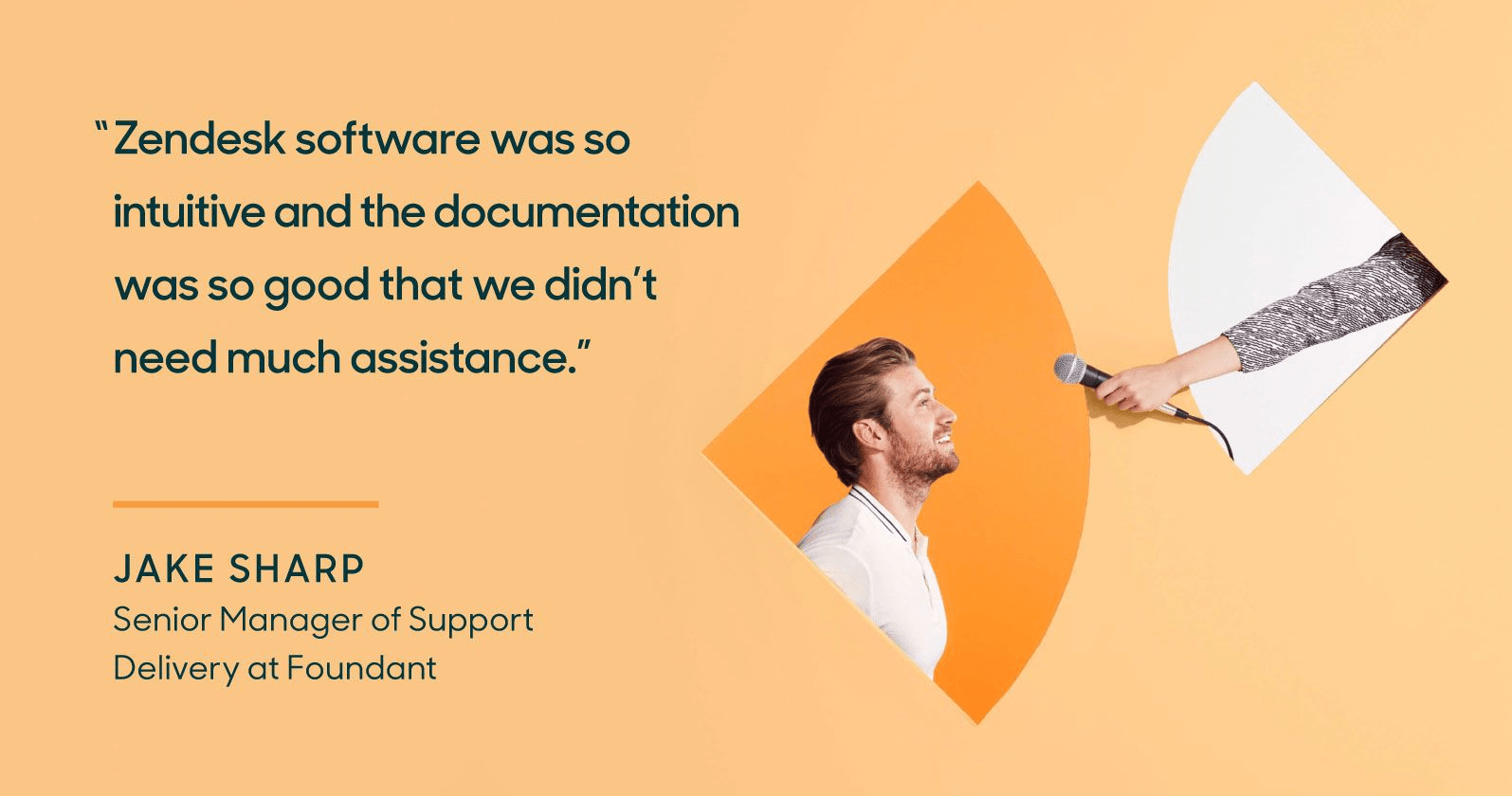 Jake Sharp, Senior Manager of Support Delivery at Foundant, explains why the intuitive software of Zendesk was a better fit for them than Salesforce.