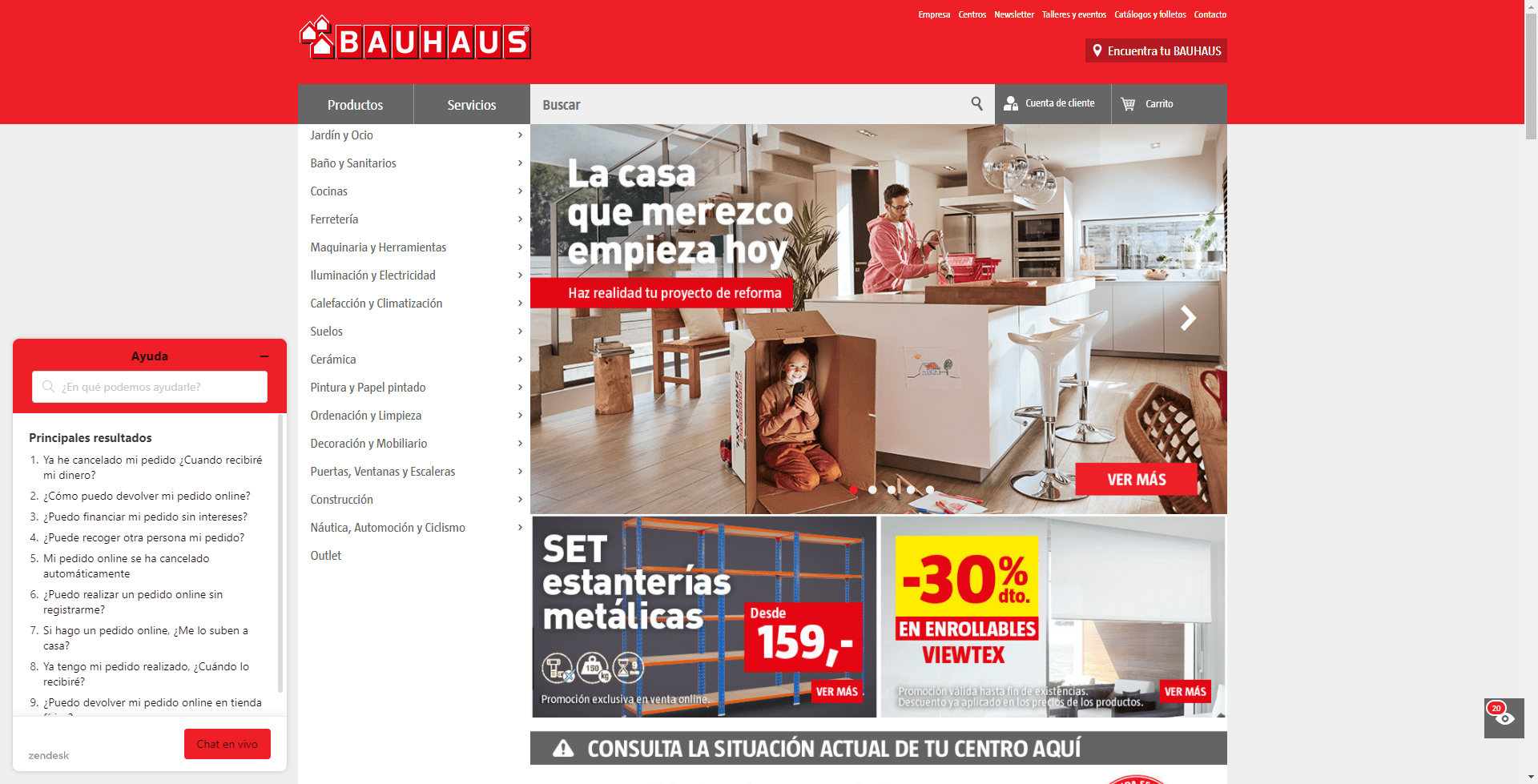 Werbung BAUHAUS