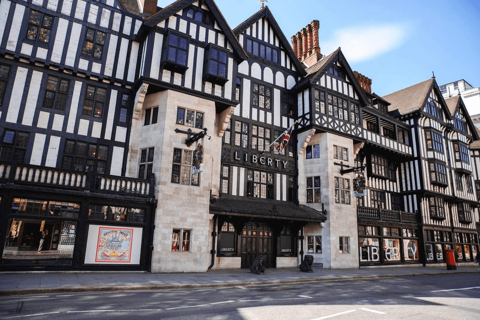 Liberty London shop storefront