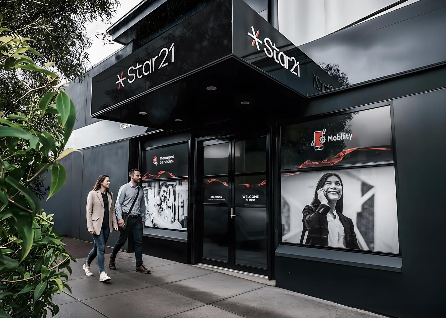 Exterior of a Star21 store
