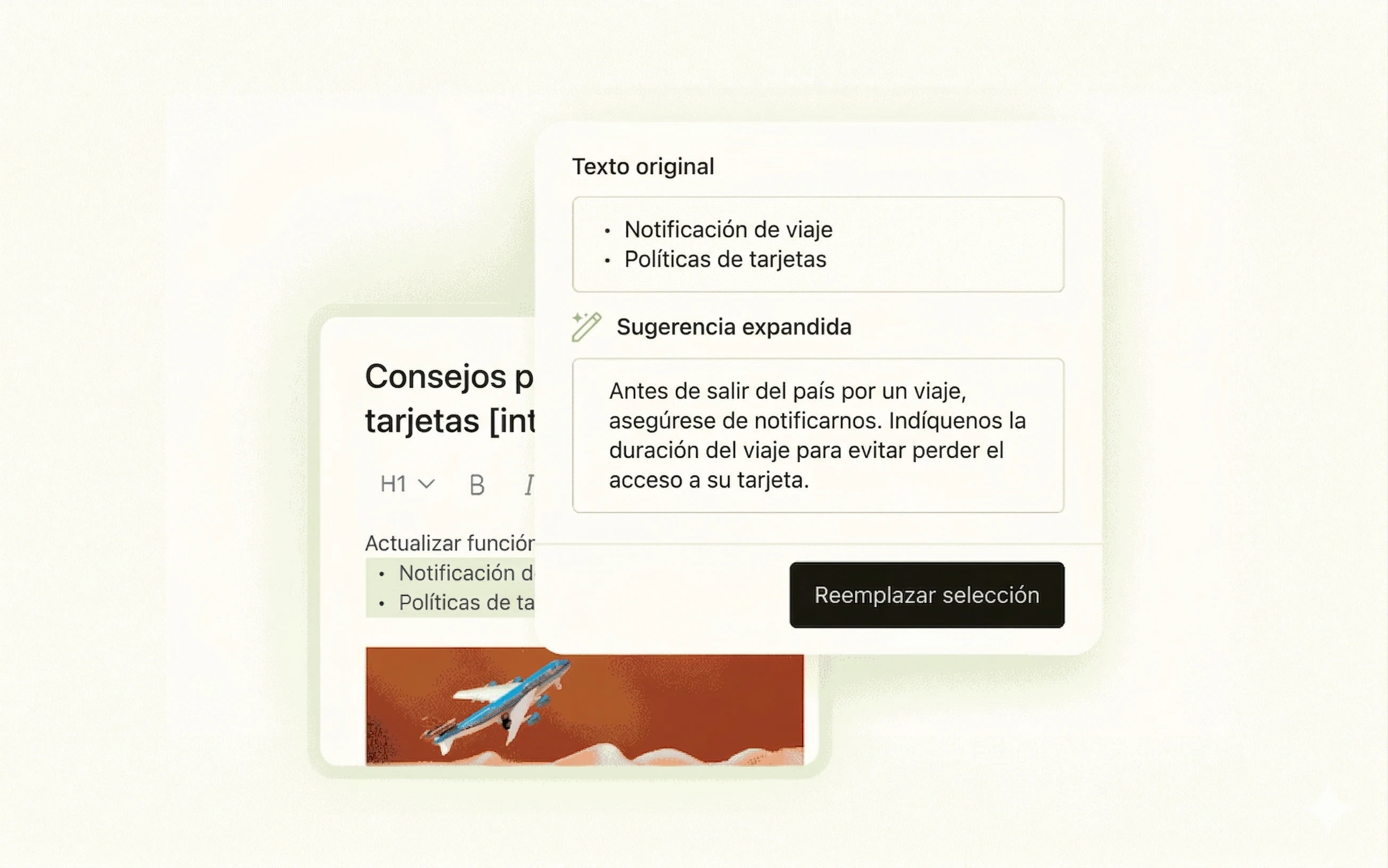 Captura de pantalla de la base de conocimiento con IA de Zendesk en acción.
