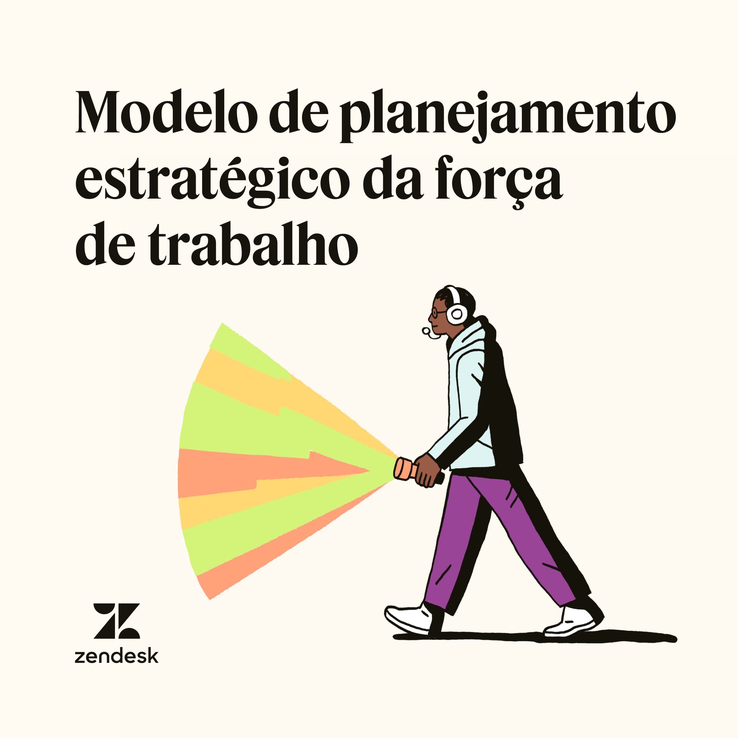 um modelo para conduzir o planejamento estratégico da força de trabalho.