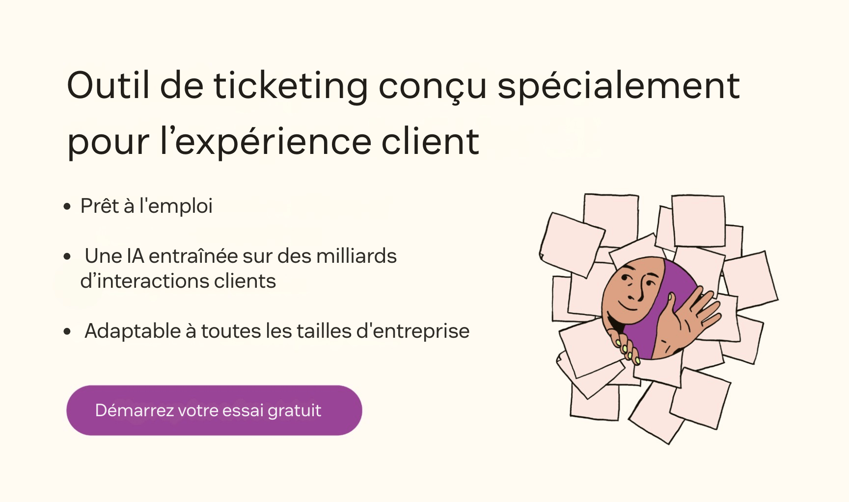 Zendesk is ticketing software that's purpose-built for CX, ready out of the box, scalable, and equipped with powerful AI.