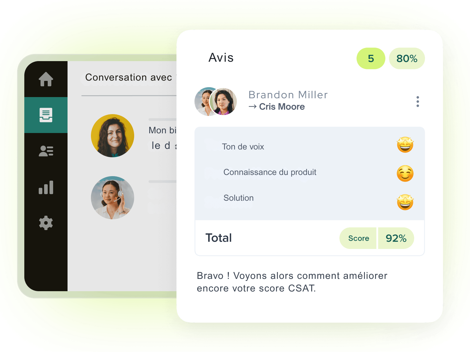 Exemple de solution de service client automatisée améliorant l’efficacité