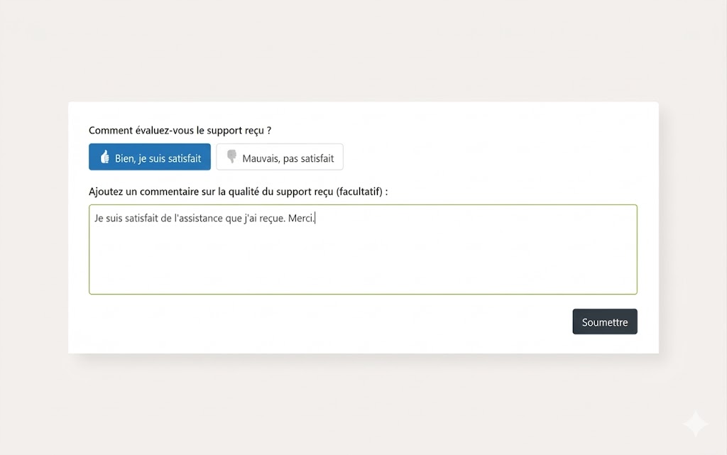 Score de satisfaction client (CSAT)