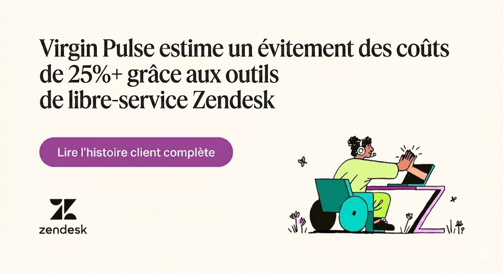 Virgin Pulse used Zendesk to avoid a 25%–30% budget increase for its growing support volume.