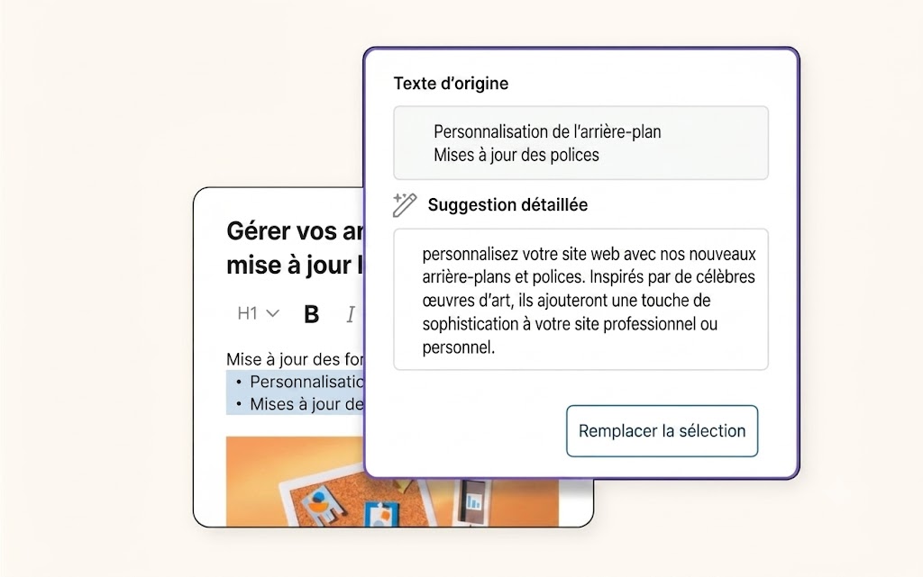 A screenshot depicts Zendesk AI knowledge base software.