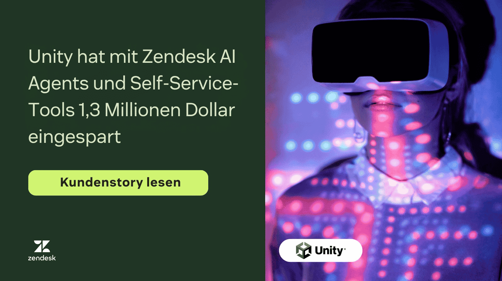 Unity KI im Kundenservice Kundengeschichte.