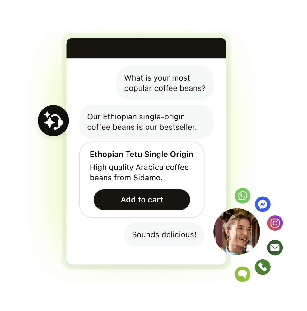 The Zendesk Agent Workspace helps personalize conversations across channels.