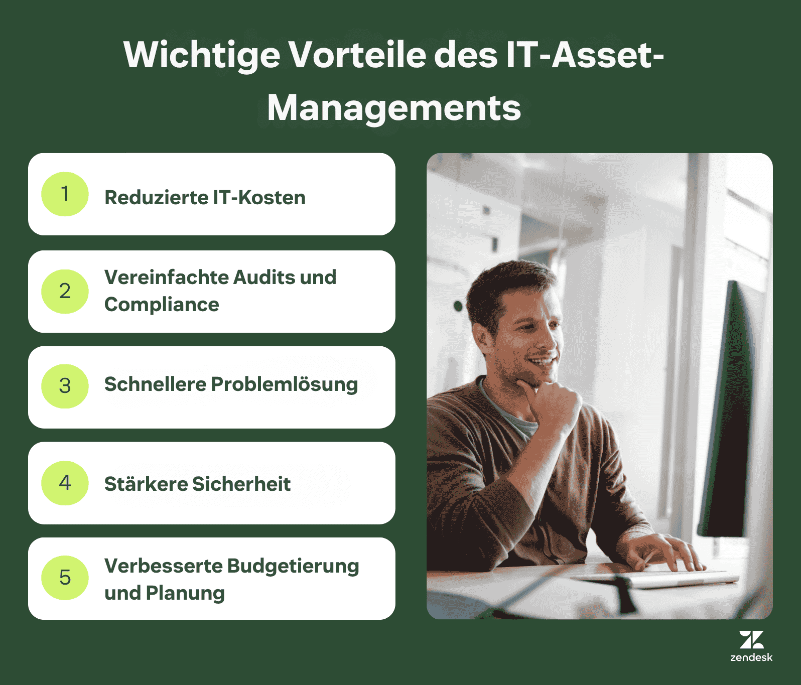 Die wichtigsten Vorteile vom ITAM