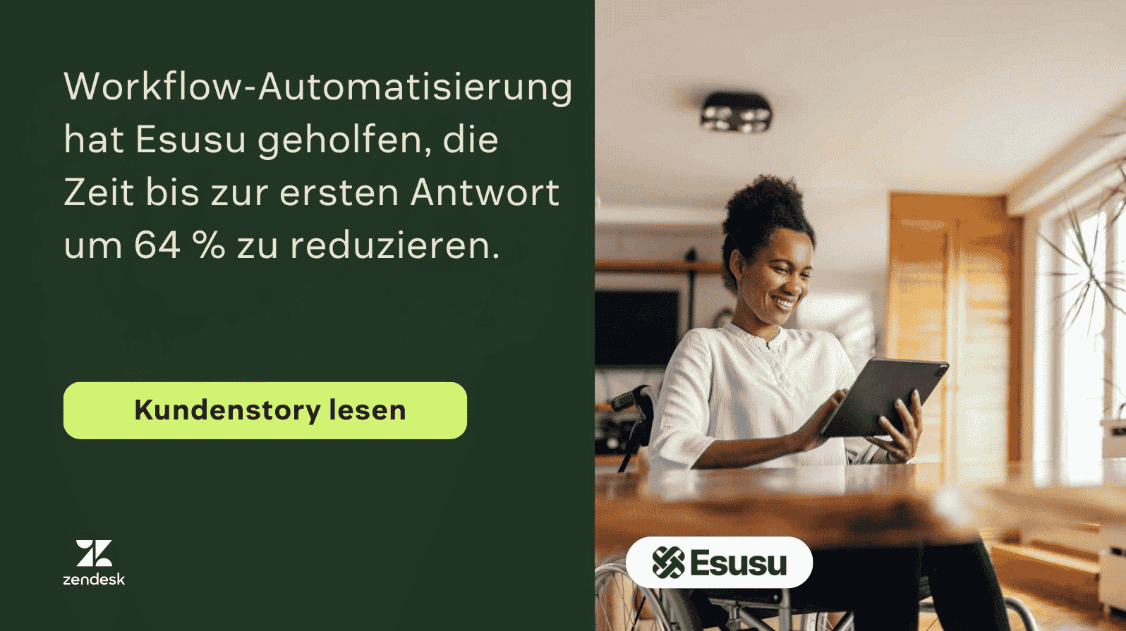Esusu KI im Kundenservice Kundengeschichte.