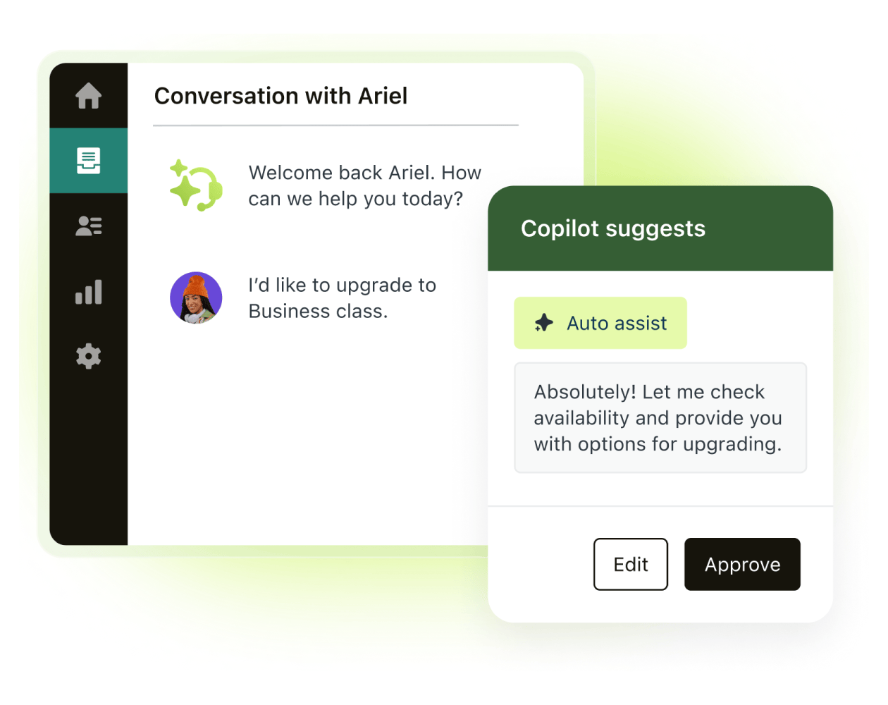 Zendesk AI designed for customer service, offering tools that boost efficiency and streamline support from day one.