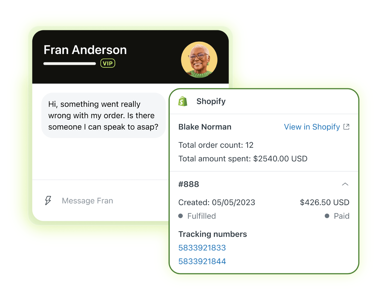 Zendesk platform with APIs and over 1,800 pre-built integrations that seamlessly connect with existing business systems.