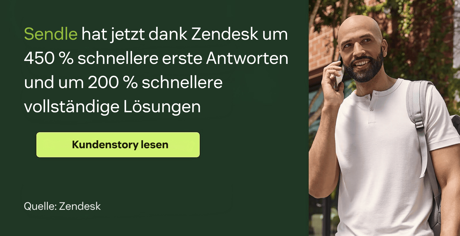 Sendle erreicht 450 % schnellere Erstantworten und 200 % schnellere vollständige Lösungen mit Zendesk.