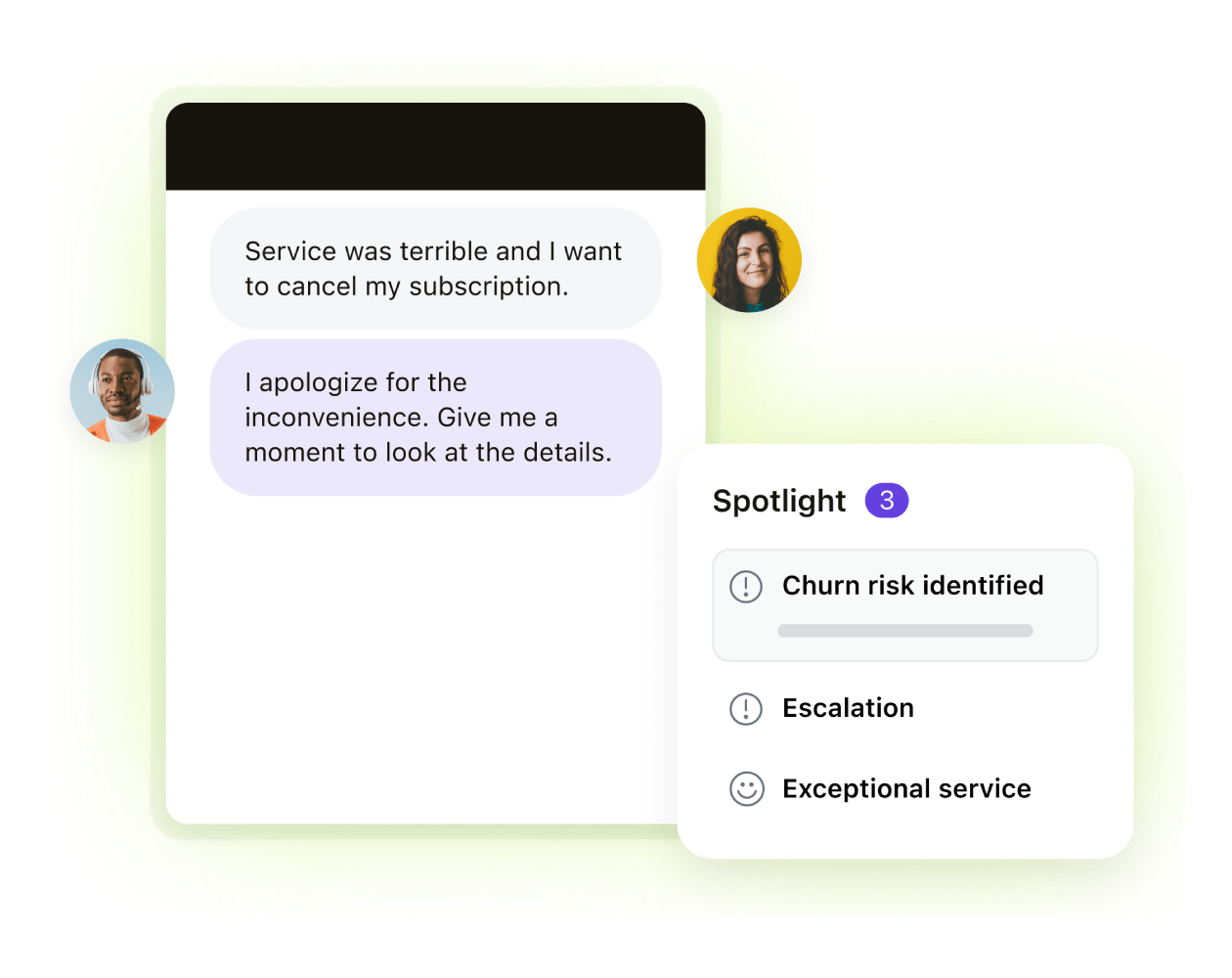 A product image of Zendesk AI.